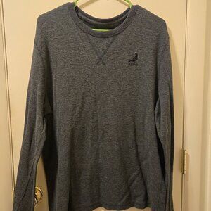 Men's Aeropostale Gray Long Sleeve Sweater Size Large